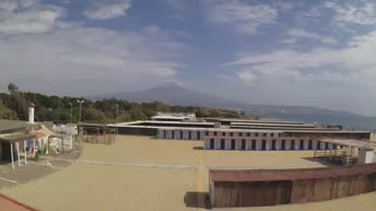 Strand von Catania - Ätna
